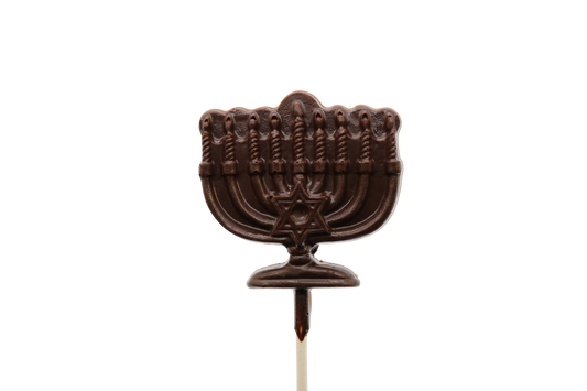 Hanukkah Menorah Chocolate Pop