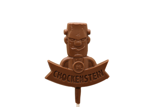Dr. Chockenstein's Monster Milk Chocolate Pop - 6-Pack | Mueller Chocolate Co