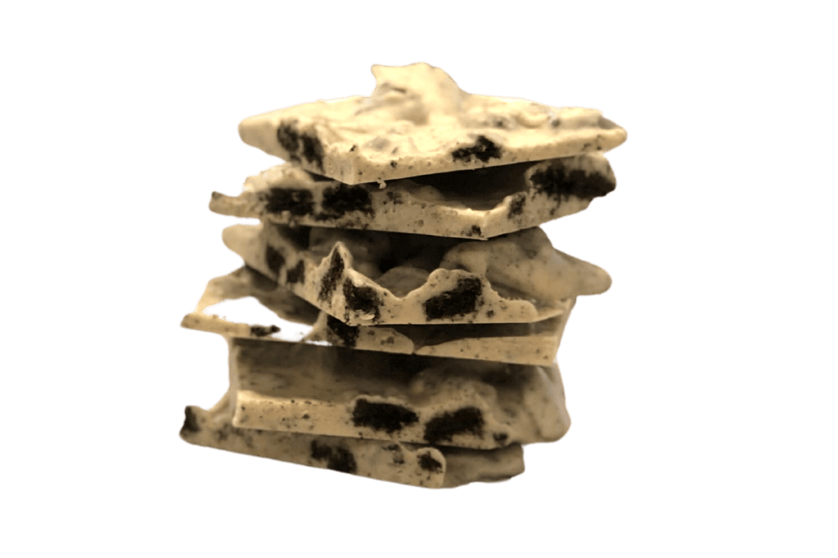 White Chocolate Cookies and Cream Bark - Handmade Chocolate | Mueller Chocolate Co.